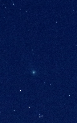 Comet Lovejoy seen through Baader M&S filter (enhanced)