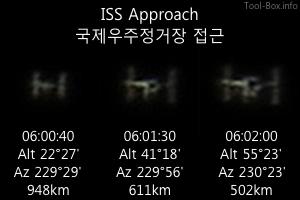 캐논 SX50 HS로 촬영한 후 처리작업을 거친 국제우주정거장 사진 3장