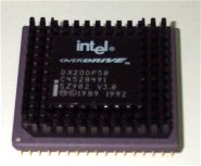 Pentium Overdrive Processor from Wesley's chip collection