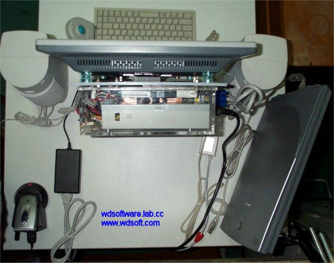 The complete WDS-APX-0, aerial view