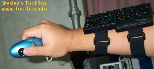 Wesley is trying out both of the devices